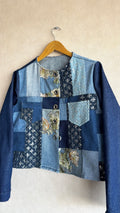 Chaqueta patchwork mix