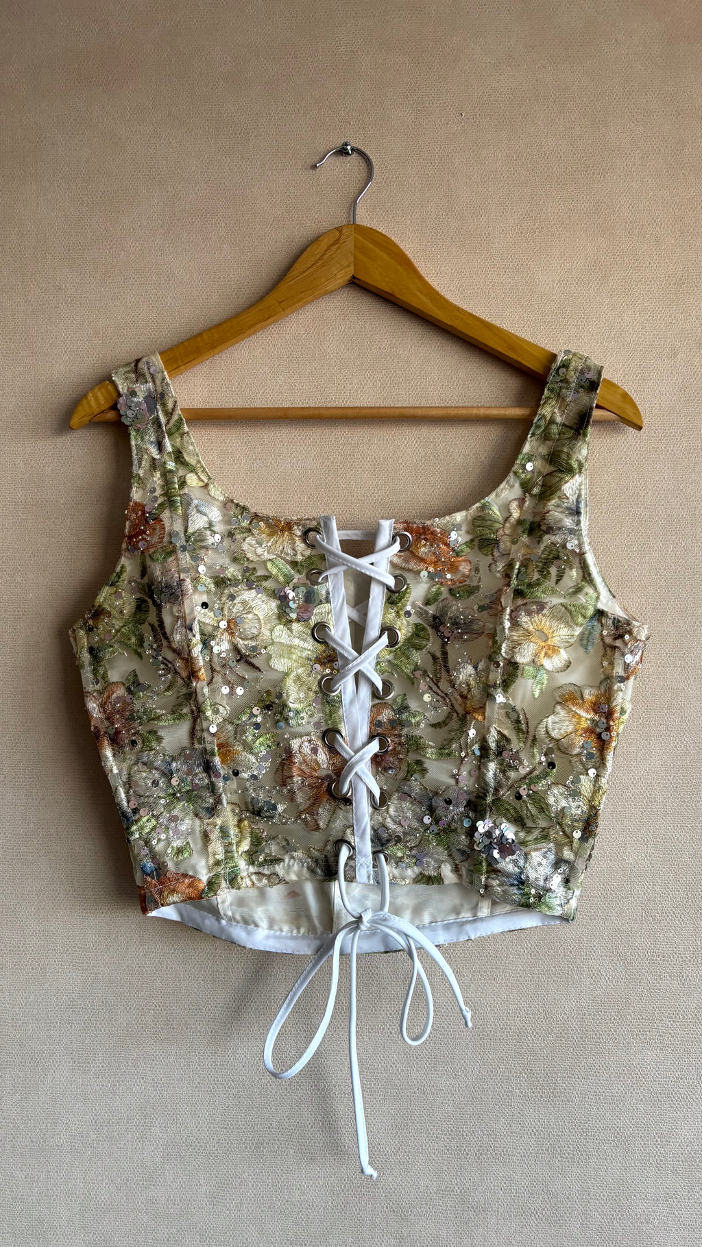 Corset floral