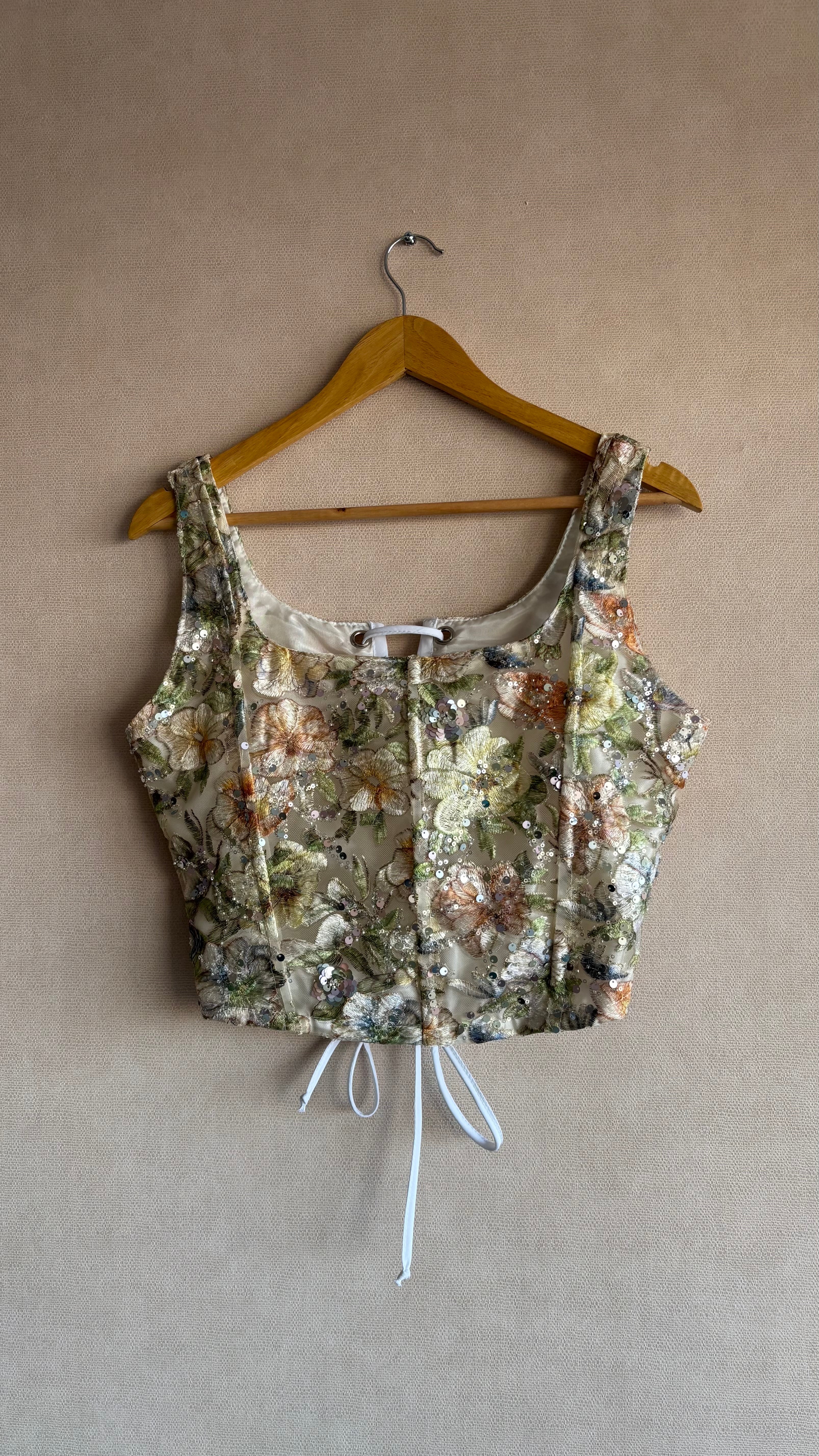 Corset floral