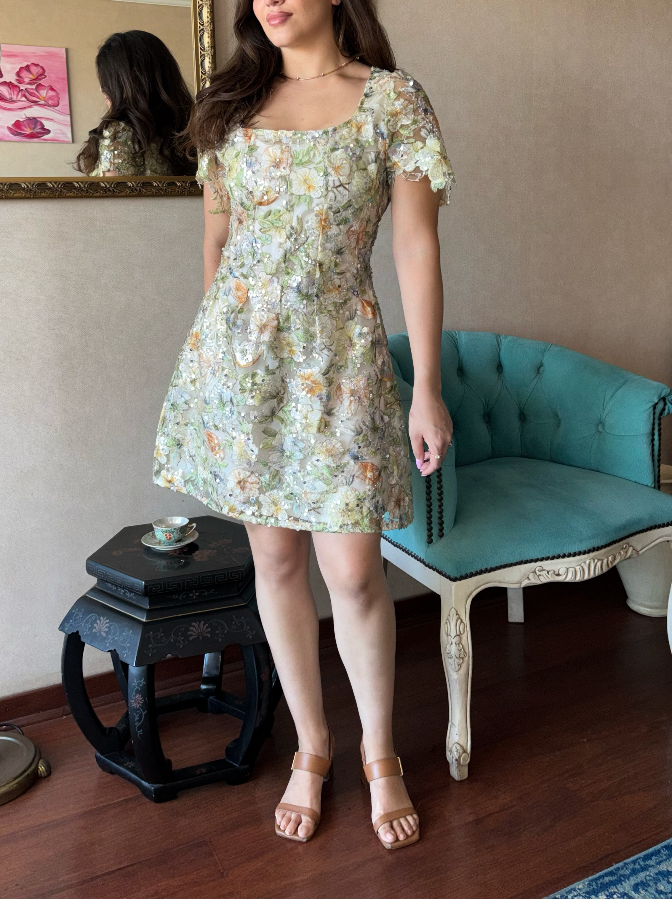 vestido cóctel